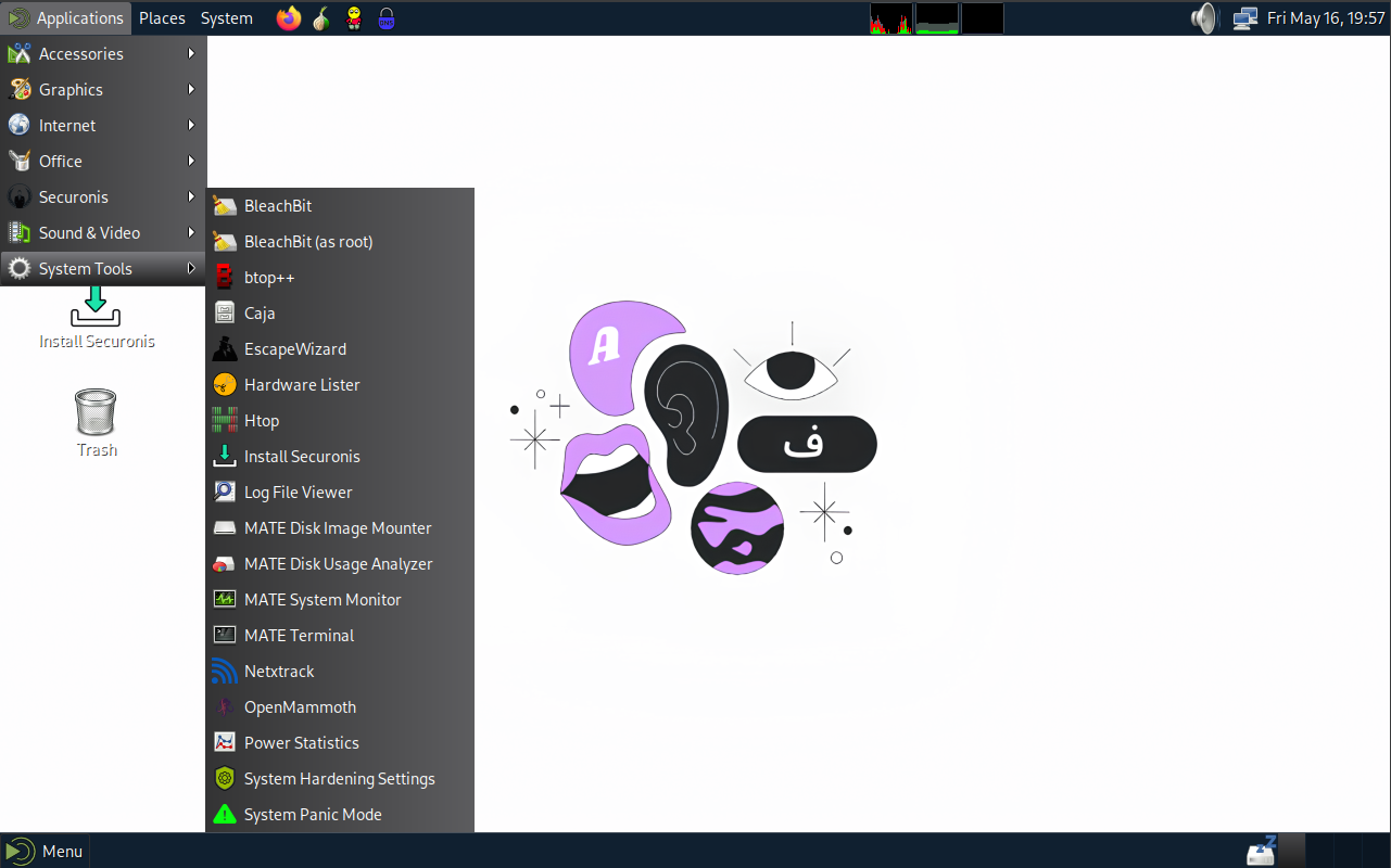 Securonis Linux Screenshot 8